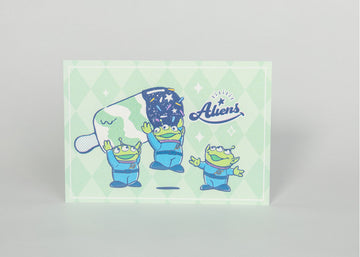 Pixar Dessert Series Postcard Alien